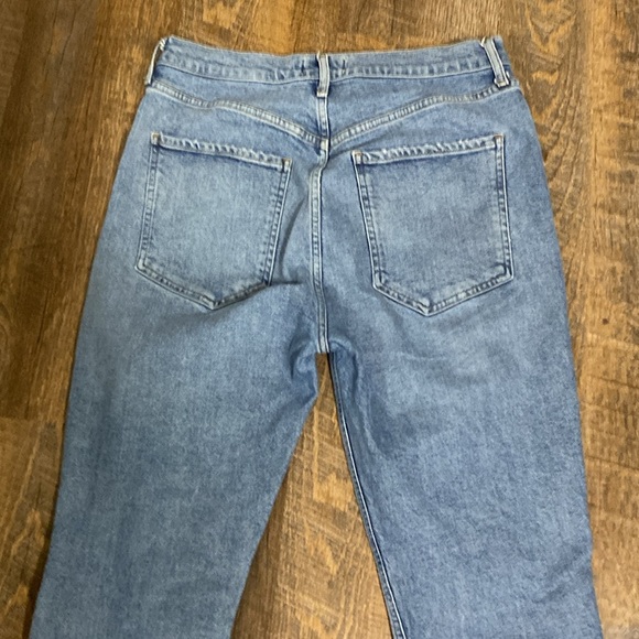 AGOLDE Button Fly, High Waisted, straight leg stretch Jeans SZ 30 - Picture 5 of 10
